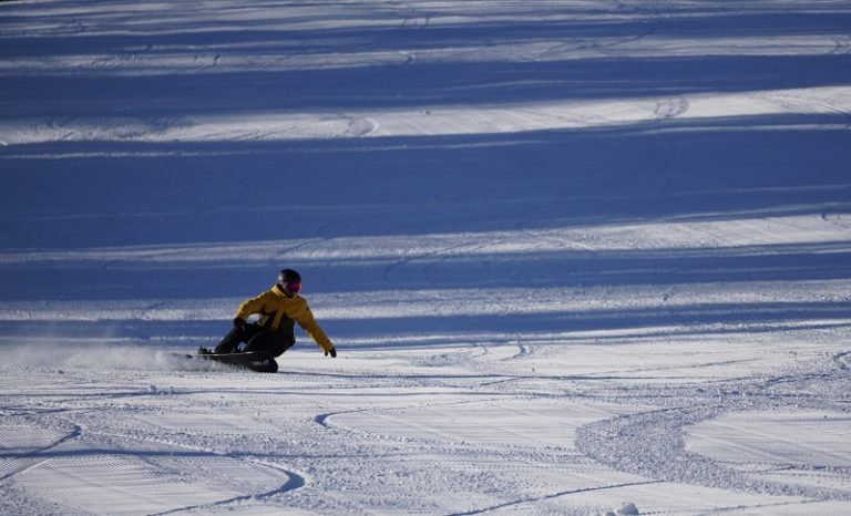 日本スノーボード協会の検定レッスン